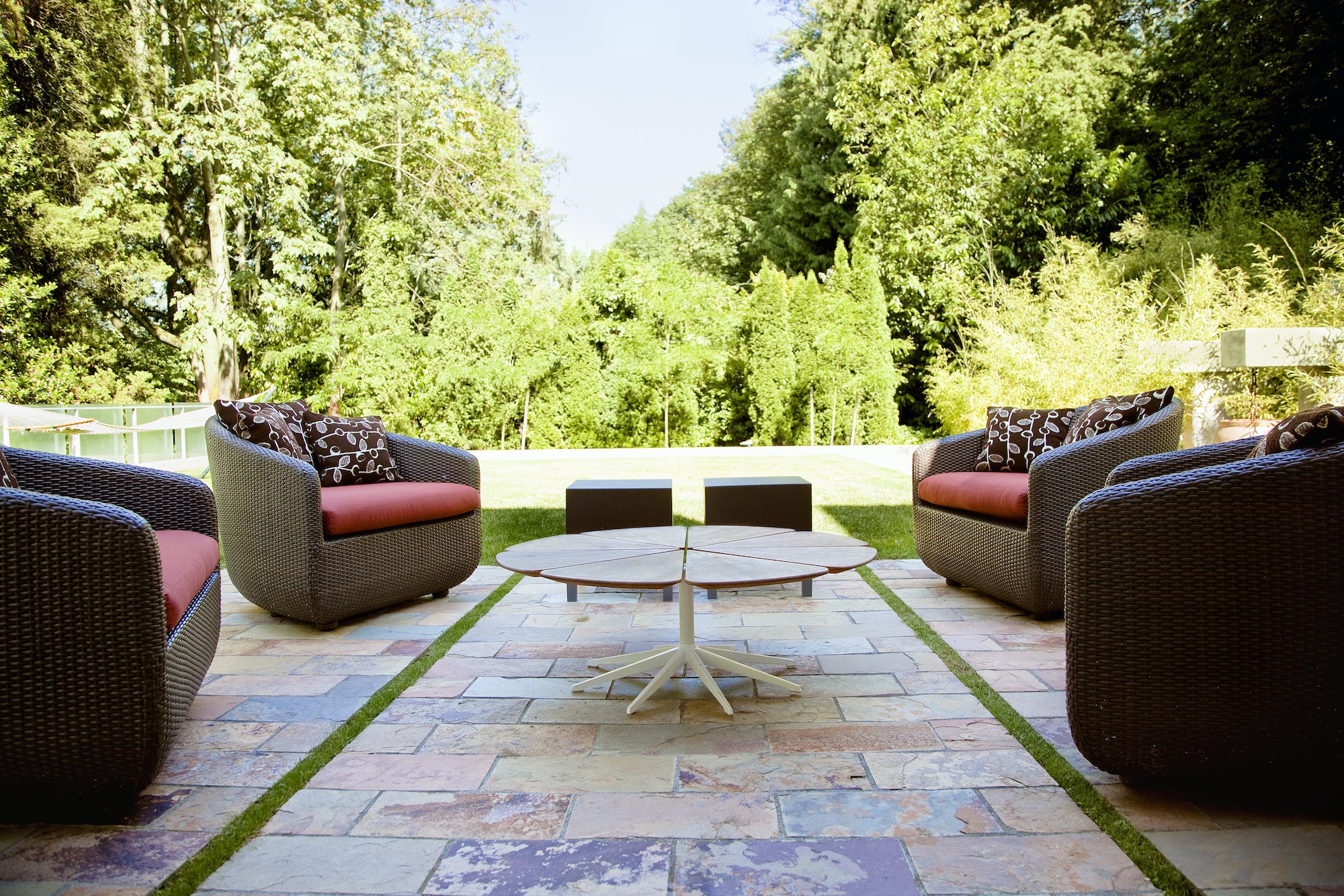 Backyard Patio Area