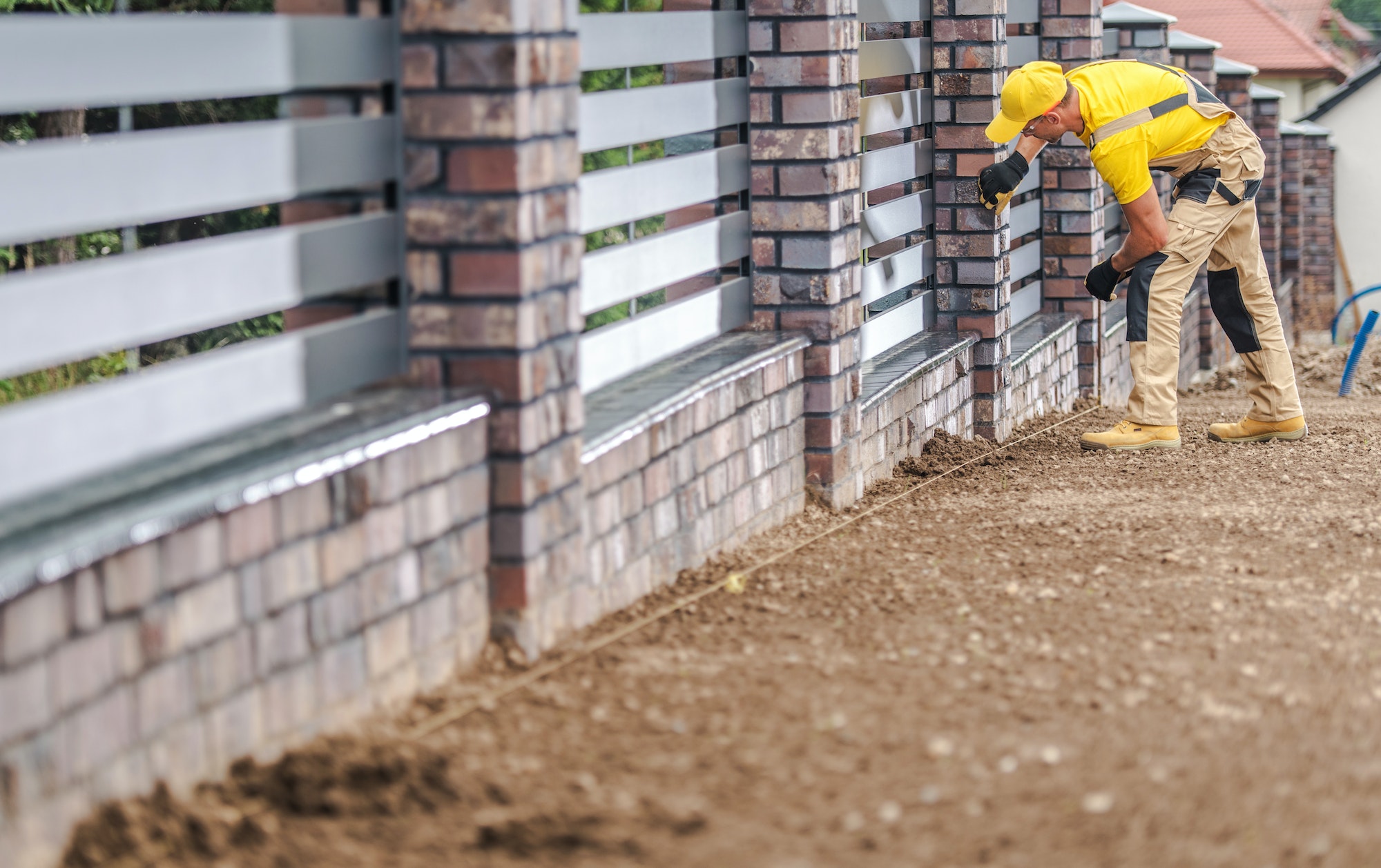 Residential Decorative Fence Building